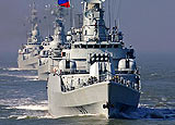 艦艇編隊運動