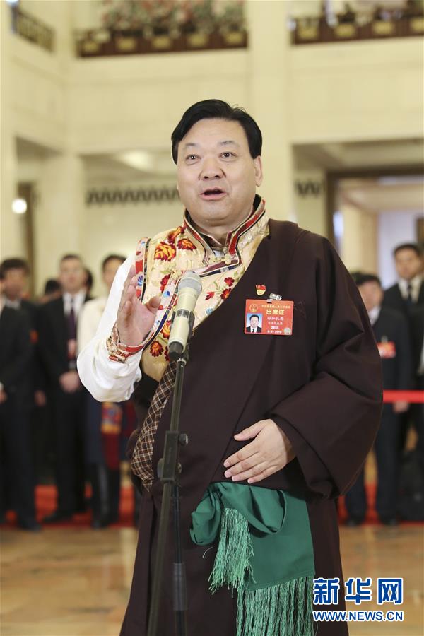 （兩會(huì)·面對(duì)面·XHDW）（10）全國人大代表接受采訪
