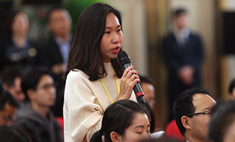 中國新聞社、中國新聞網記者提問