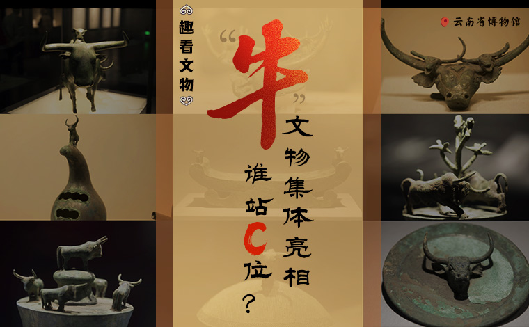 【趣看文物】“牛”文物集體亮相，誰站C位？