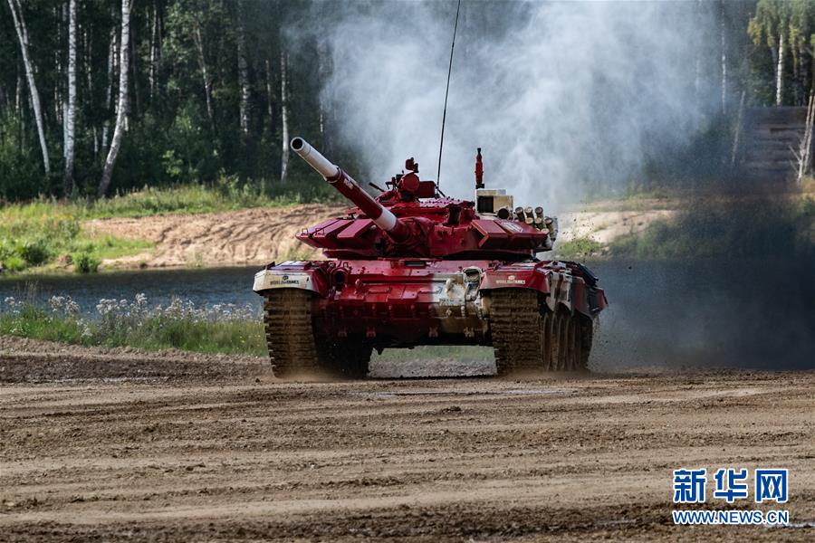 (國際)(8)中國“坦克兩項”參賽隊在“國際軍事比賽-2019”中首賽告捷